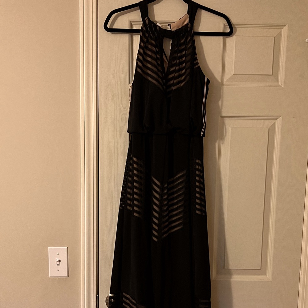 Full Length Formal Black Dress, size 2